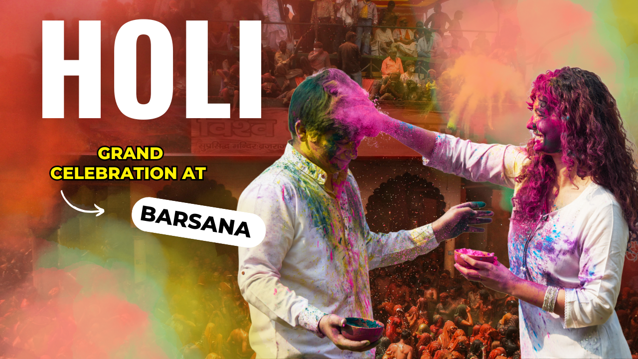 Taj Tour with Holi Festival in Mathura & Vrindavan